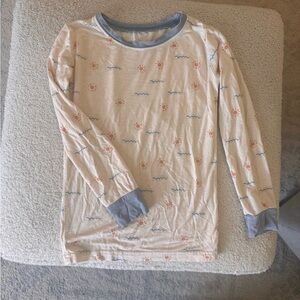 Little One Shop Sunshine and Waves bamboo pajama set